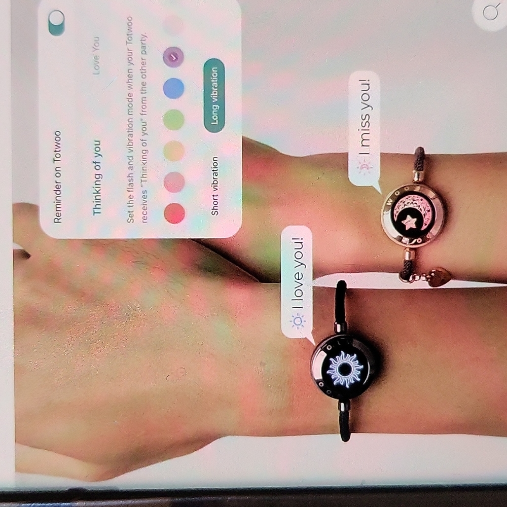 TWOTOO Sun and Moon Smart Bracelets